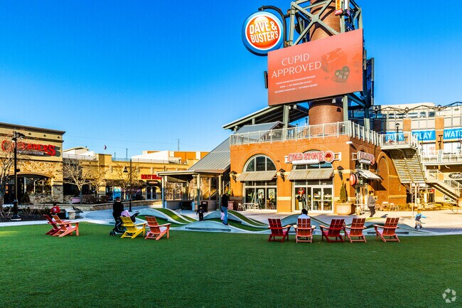 Legends Outlets Kansas City has over 100 stores and restaurants and is close to Edwardsville.