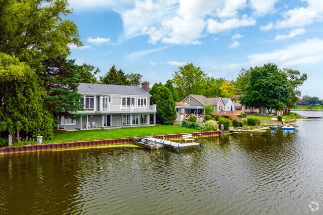 Fishers and boaters will appreciate East Island Lake's accessible waters.