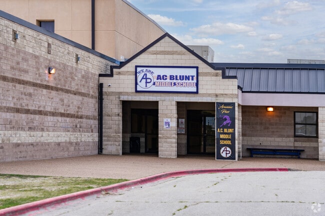 AC Blunt Middle School hosts 6th to 8th grades and located in central Aransas Pass, Tx.