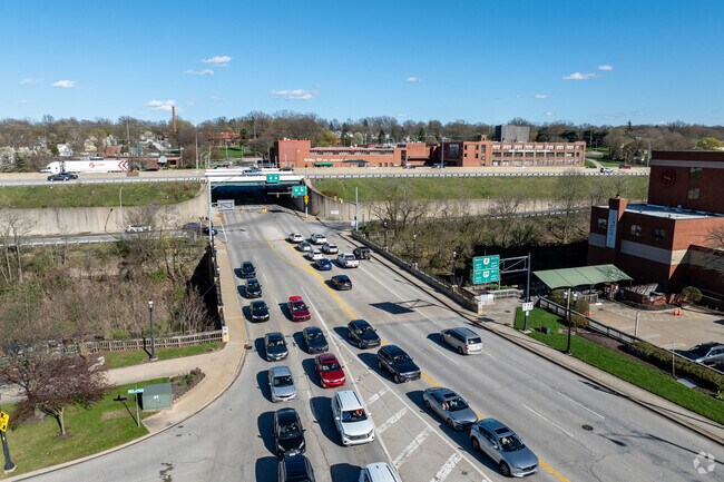 Downtown Cuyahoga Falls residents enjoy easy access to Cleveland and Akron from Route Eight.