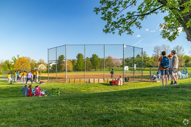 Cloverly Local Park is home to many little league baseball games.