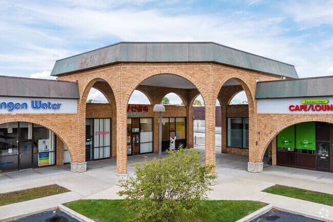 This vibrant commercial development from the 1970's has a wonderful charm in Birch Manor.