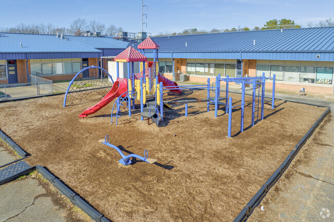 Brady Elementary pride can be seen around campus.