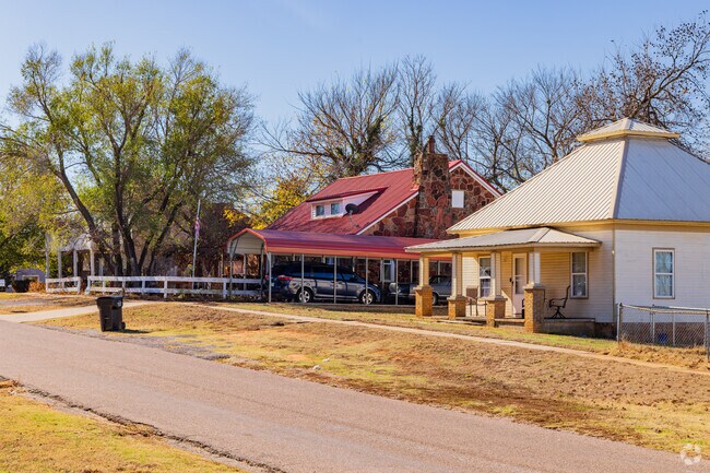 Bungalow style homes give Luther its warmth and charm.
