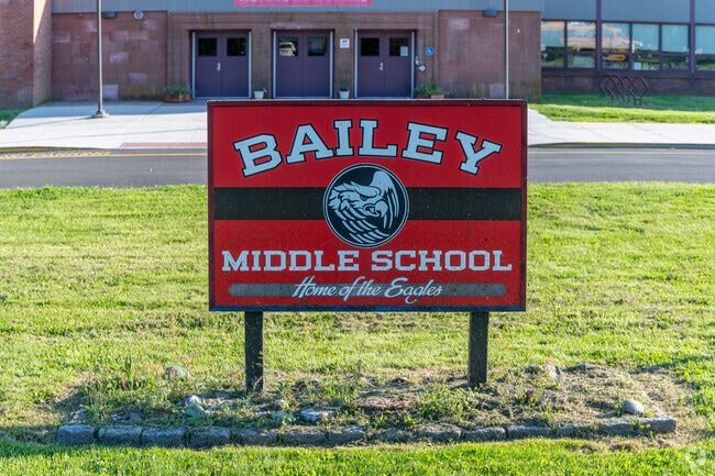 Harry M. Bailey Middle School serves 7th and 8th graders in West Haven.