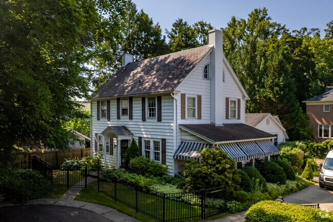 Glen Osborne homes are hidden away under trees and surrounded by beautiful landscaping.