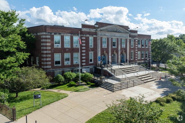 New Mission High School is located in the Hyde Park neighborhood.