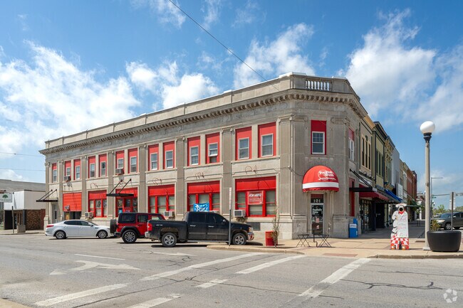 Experience the aroma of freshly made pizzas at Pagliai's Pizza in downtown Kirksville.