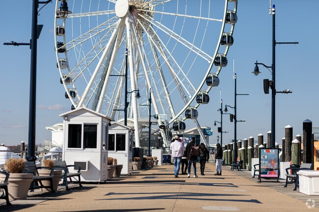 Take a ride on the Capitol Wheel and see for miles at the National Harbor in Fort Washington.