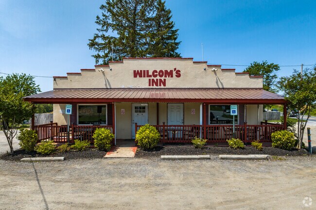 Wilcom's Inn is a historic roadhouse converted into a fine-dining steakhouse in Monrovia.