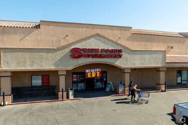 Locals often rely on State Foods Supermarket in Calipatria for convenient grocery shopping.