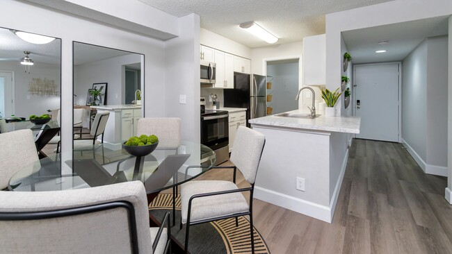Elevate your entertaining experience in our open concept spaces.