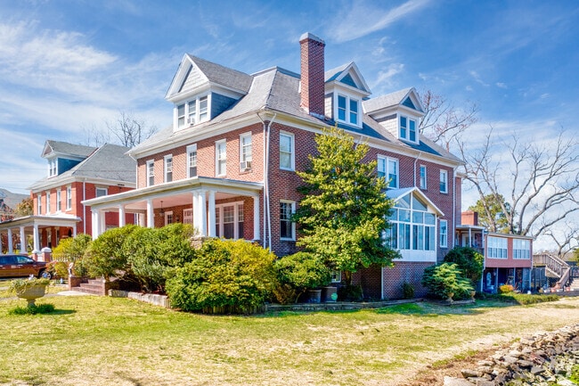 Lafayette-Winona features spacious updated Colonial homes with manicured lawns.