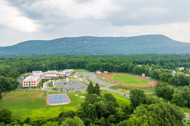 Mountain View School students get to see Mount Tom every day from their classrooms.
