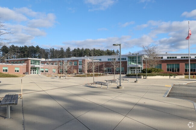 North Reading Middle School is on the same campus as the High School.