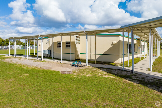 With around 450 students, the outdoor classrooms at Three Points Elementary School are needed.