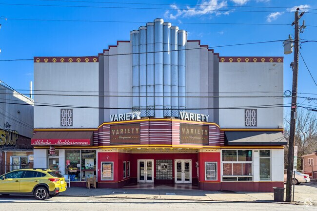 Variety Playhouse in Little Five Points offers a great location to see a show in Candler Park.