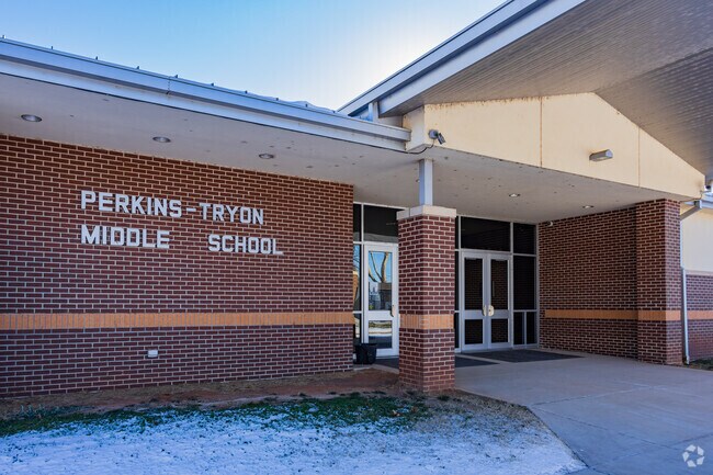 Perkins-Tryon Middle School provides education in the neighborhood of Tryon.