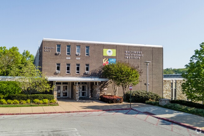 Founded in 1883, Baltimore Polytechnic Institute continues to support education in Woodbourne-McCabe.