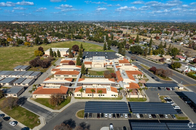 Tevis Junior High School feeds into Stockdale High School in Bakersfield, CA.