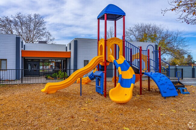 Students love recess at Trinity Christian School.