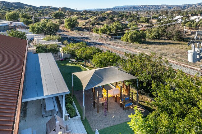 There is a playground at Christadelphian Heritage School in Simi Valley, Ca.
