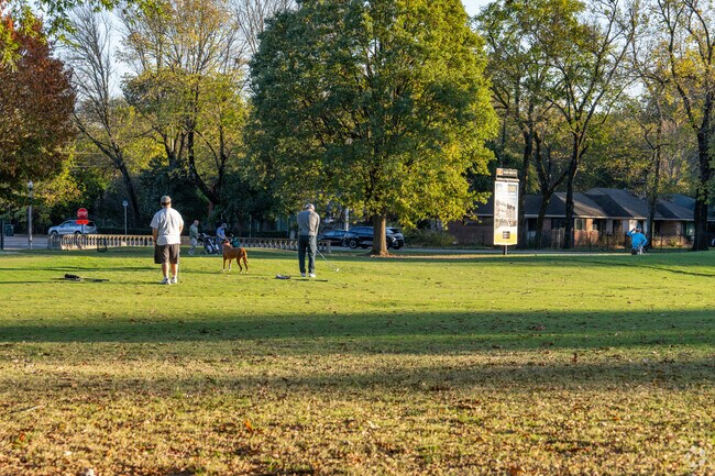 Overton Park near Vollintine Evergreen features a popular 9 hole public golf course.