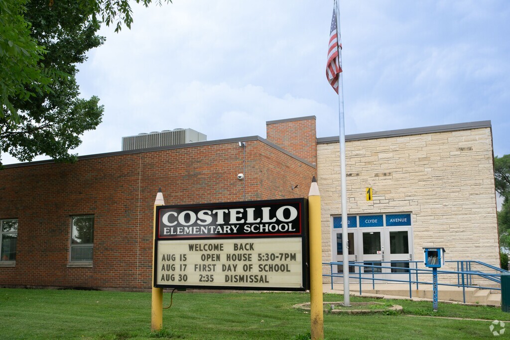 A wide shot for Costello Elementary School.