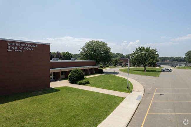 Shenendehowa High School in Clifton Park is split into East and West buildings.