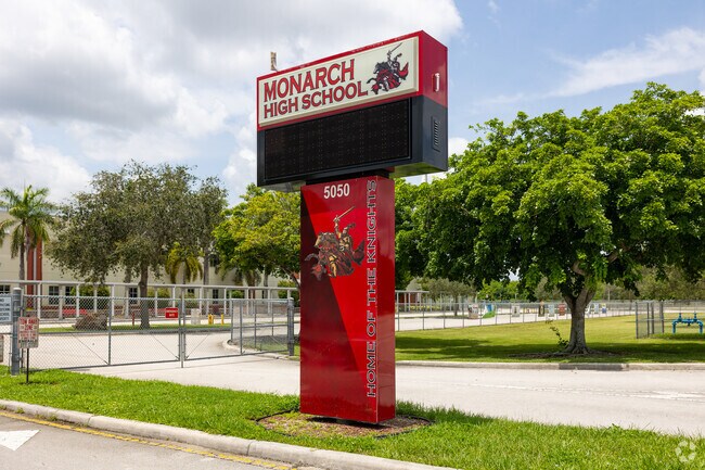 Join the journey of academic achievement at Monarch High School in Winston Park.