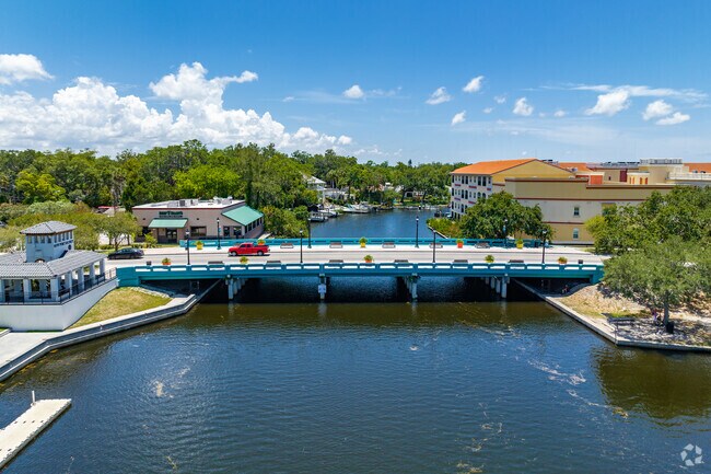 The Frederick A. Gassin bridge was built to connect Downtown New Port Richey to US highway 19.