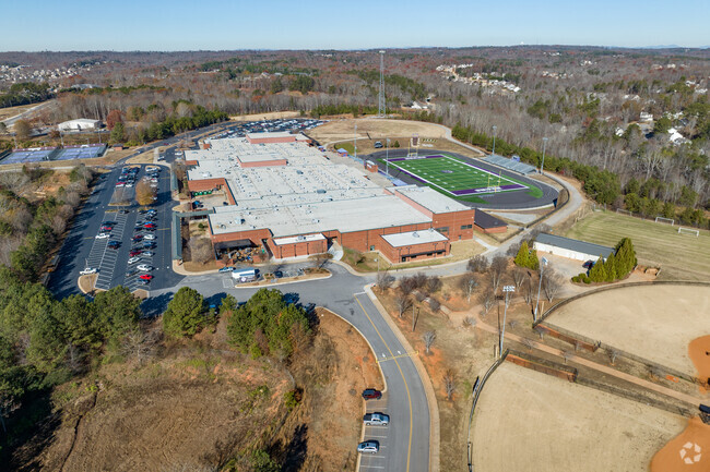 Cherokee Bluff High School serves in the Cherokee Bluff High School.