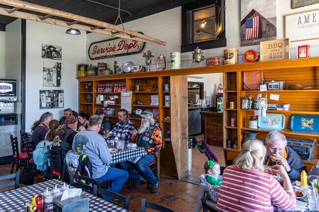Small Town BBQ has a newly updated interior and is one of Friendsville's most famous places.