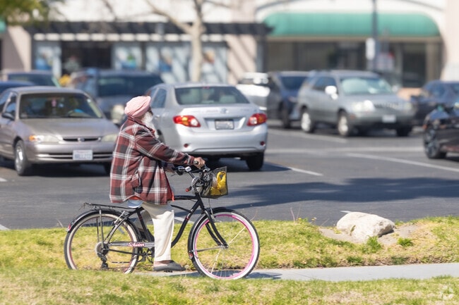 Biking through Artesia is safe and fun.