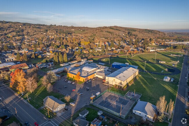 Sheridan High School sits in the heart of Sheridan.