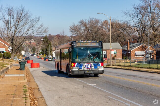 Bus routes on North Pointe's major boundary roads provide north-to-south transit.