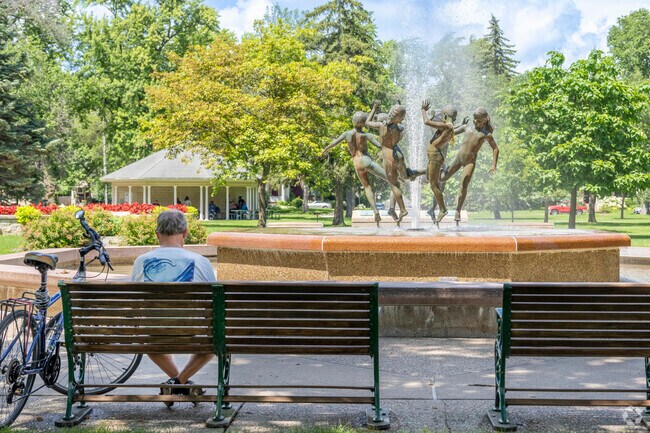 City Park in Appleton is a great place to relax in the shade.