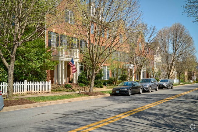 King Farm offers detached single-family homes, townhouse options, and condo units.