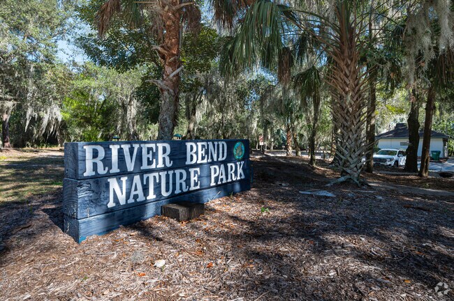 Nearby River Bend Nature Park provides a plethora of outdoor enjoyment.