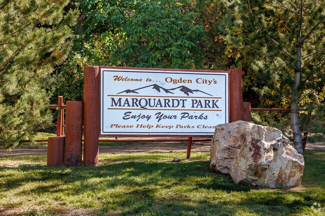 Marquardt Park is their perfect place to be active in nature.