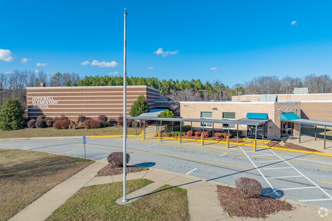 Hopewell Elementary School front.