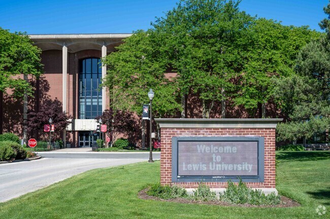 Lewis University is a private institution that enrolls around 6,500 students.