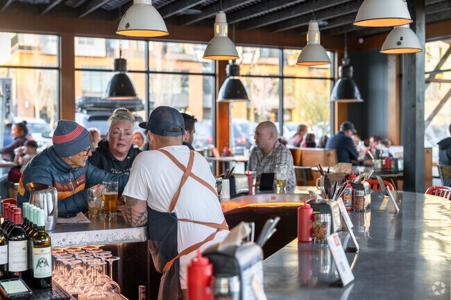 Stoup Brewing in Kenmore Terrace is a neighborhood favorite for dining and drinks.