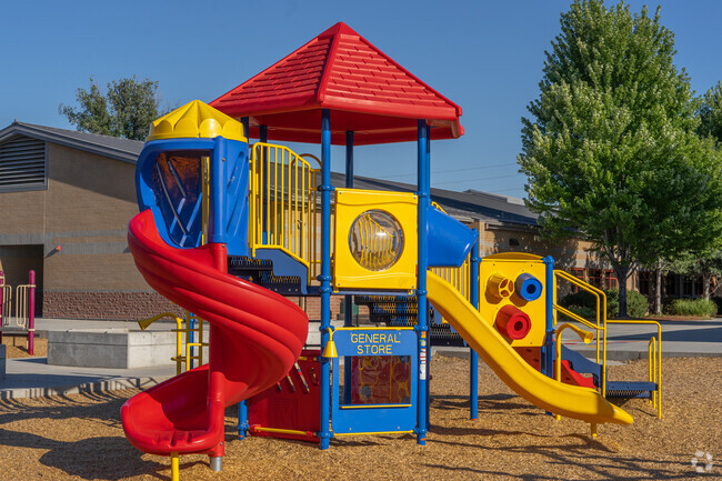 Children enjoy the playground at Whitney Elementary in Vista.