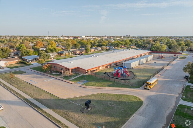 Children can easily walk or bike to Ridgecrest Elementary School.