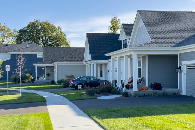 Newly constructed homes line the streets in Southeast Saint Charles.