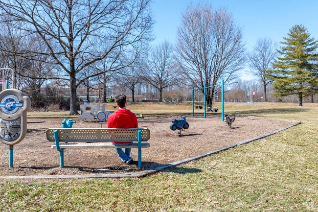 Enfield Chase Park is small, but has a pleasant playground and a few large athletic fields.