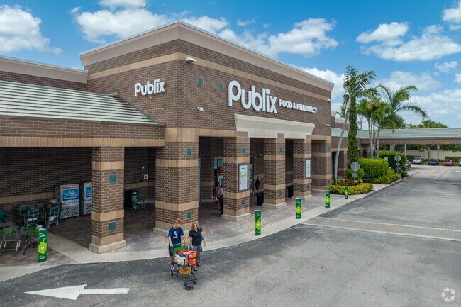 Long Lake has its own Publix supermarket for groceries.