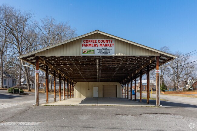 Manchester residents can visit the Coffee County Farmers Market every Saturday from May to October.