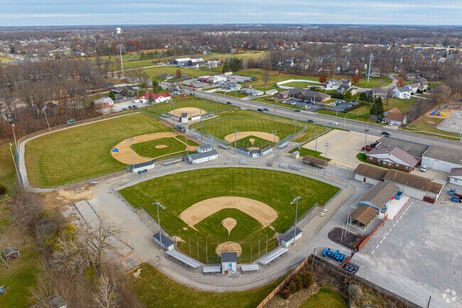 Neighborhood kids can take advantage of the various baseball leagues at St. Joe Little League.